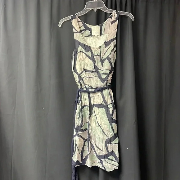 Anthropologie‎ Blue & Green Dress - Picture 1 of 4
